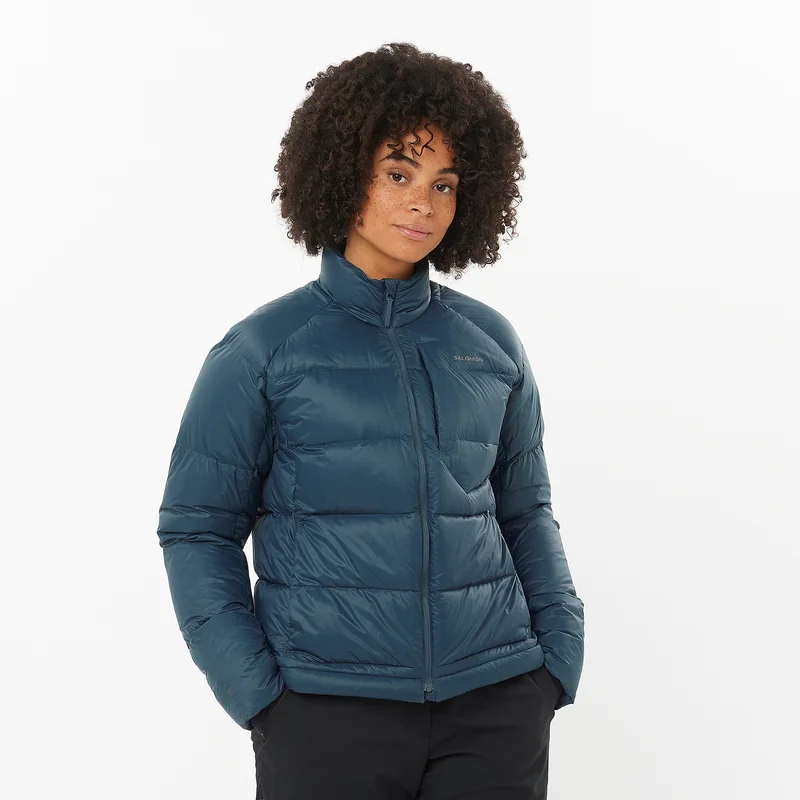 Salomon - Women's Jacket Outline Down Jacket W - Midnight Navy