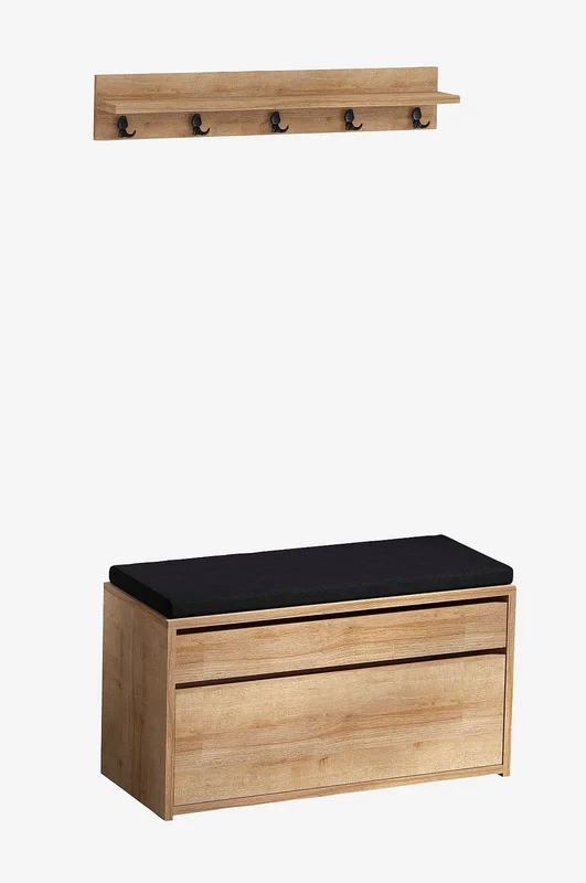 Hanah Home - Entremøbel Boby - Svart - Entrémøbler - Fra Homeroom