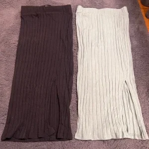 Två kjolar med slits
