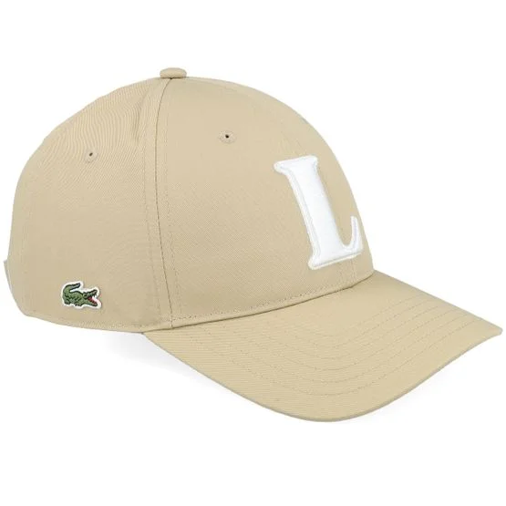 Lacoste - Beige adjustable Lippis - L Viennese Adjustable @ Hatstore