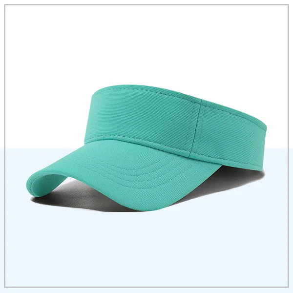 Sun Protection Cap - Women's Ponytail Baseball Cap, Sport Outdoor Simple Visor Cap, Adjustable Twill Golf Tennis Visor Hats for Men M