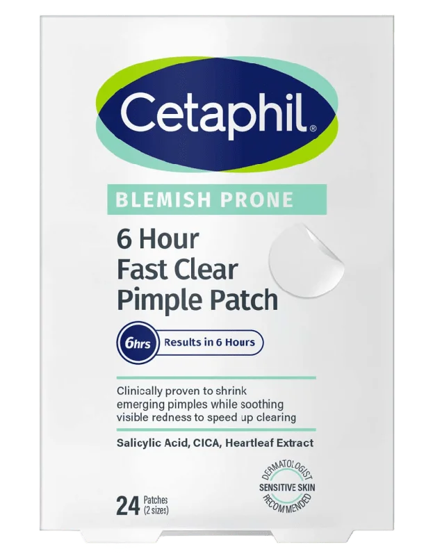 Cetaphil 6h Fast Clear Pimple Patch Ansikte Unisex 24 patches