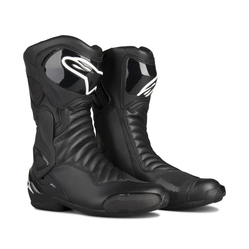 Motorradstiefel Alpinestars SMX-6 V2 Schwarz/Schwarz 43