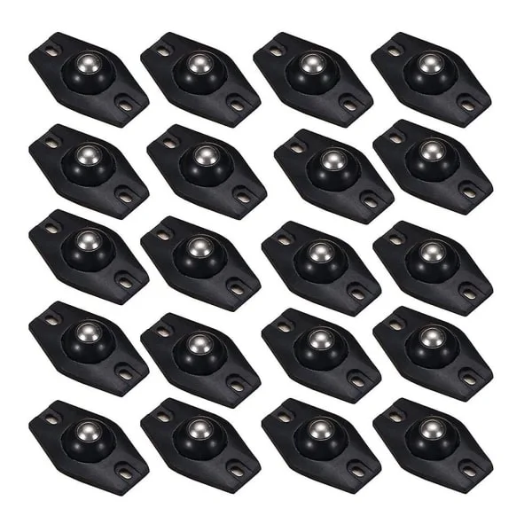 20 st Mini svängbara hjul Möbler hjul Självhäftande hjul Hjul 360universal mini hjul Wi
