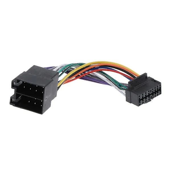 16 Pin Bil Stereo Radio Ledningsnet Iso Radio Til Iso Radio Play Plug Auto Adapter Ledningsnet Connec