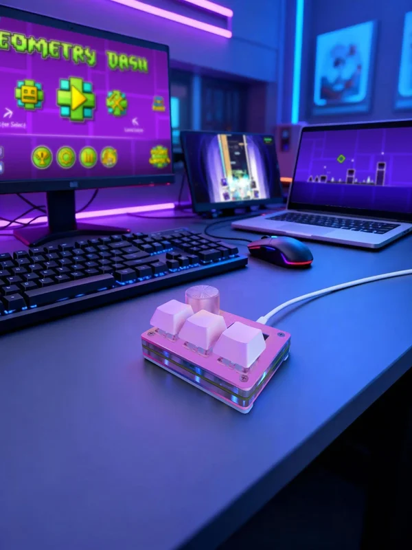 AliExpress - Sayodevice O3C Tastatur Schnelle Trigger Halle Magnetische Schalter Für OSU Geometrie Dash Rhythmus Spiele DIY Tasten Bildschirm Bild RGB