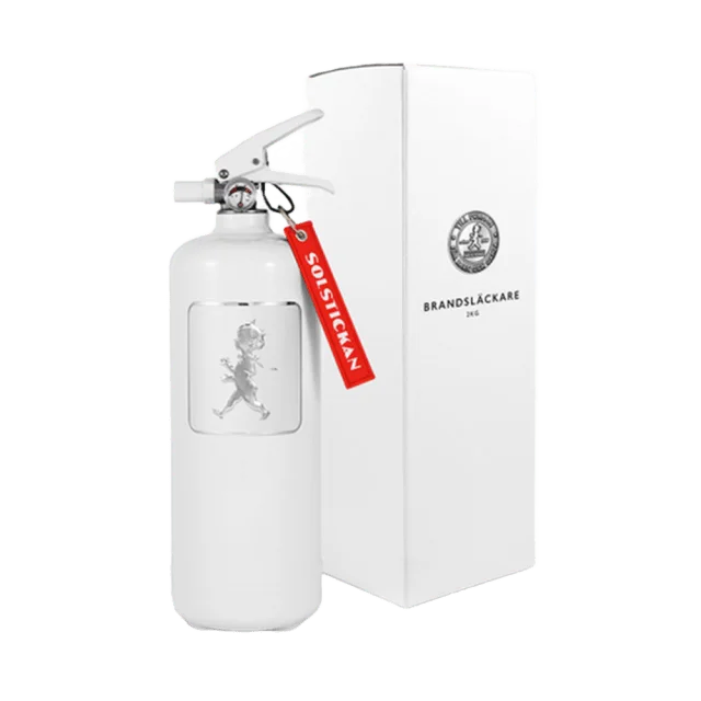 Solstickan Design Brandsläckare 2 kg & brandfiltar Vit ONESIZE