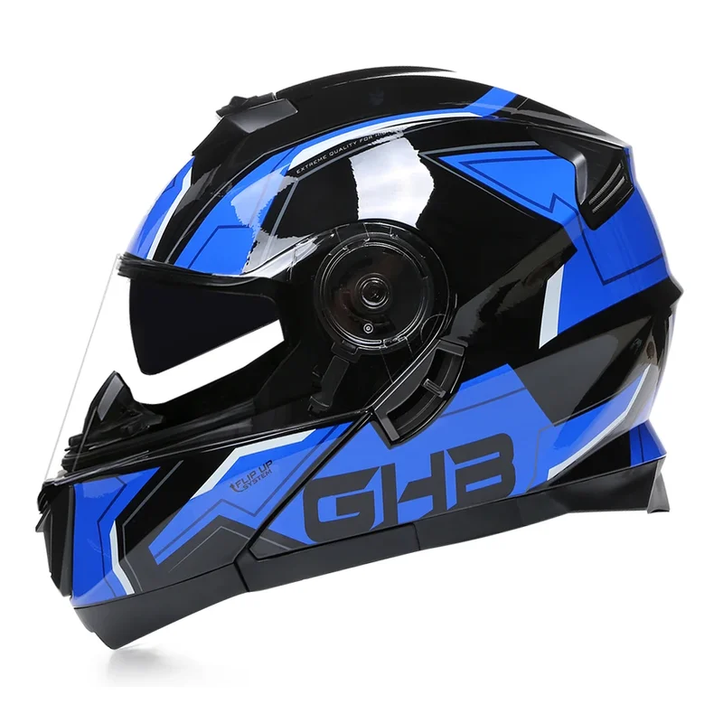AliExpress - Casque de moto à double lentille, casque de course pour homme et femme, casque modulaire, casque de sécurité pour la conduite rapide, 