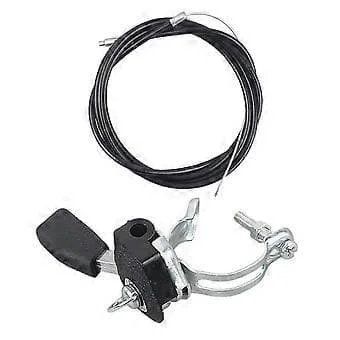 Gasreglage Ersättning för Bensindrivna Jordfräsar Glättare 168F 170F Brytare (Brytare+1.65m Kabel)