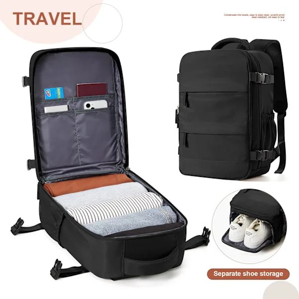 Ryanair Ryggsäck 40x20x25 Cabin Bag Reseryggsäck för män Kvinnor Handbagage Fritid Laptop Ryggsäck mochila para viaje cabina