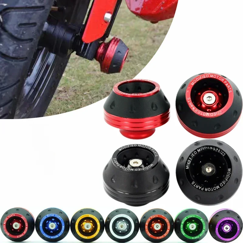 AliExpress - Universal Motorrad Rad Schutz Crash Pad Motorrad Crash Protektoren Legierung Motocross Fallende Gabel Slider Tassen