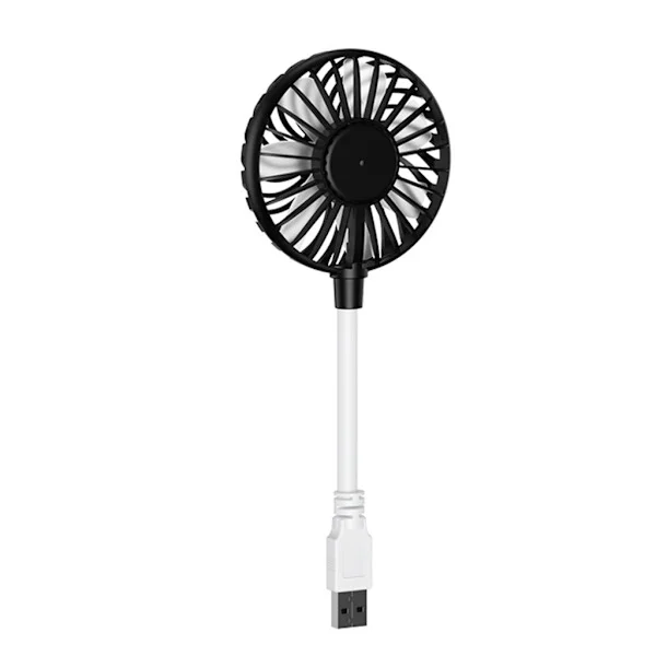 Liten USB -fläkt USB In-line Tyst kontorsbord Kylfläktar USB fläkt Justerbar skrivbordsfläkt Sommar Bärbar fläkt 5V 5W