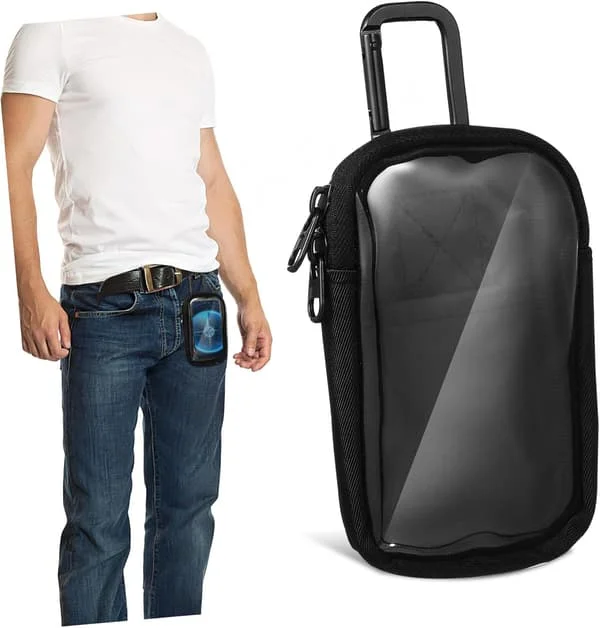 Lett TPU Organizer Lomme Telefonholder Veske Oppbevaring Vanntett Veske Organizer for Reise