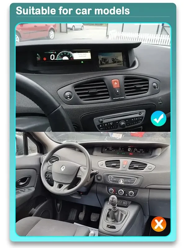 AliExpress - 7 "Android Auto stéréo multimédia pour Renault Scenic 3 Renault Grand Scénic III 2009-2016 voiture Carplay autoradio GPS tête de véhicule