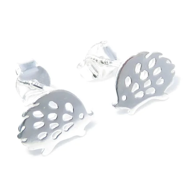 Igelkott örhängen i sterling silver .925 x 1 par Igelkott örhängen Silver