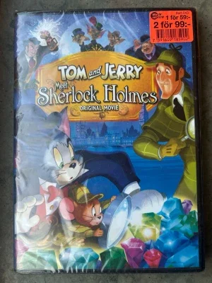 INPLASTAD Tom & Jerry meet Sherlock Holmes dvd
