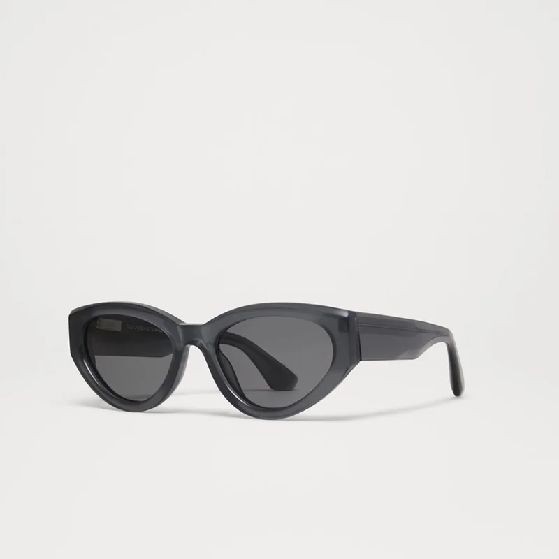 CHIMI -Aurinkolasit - Grey Oval - Chimi 06 Dark Grey