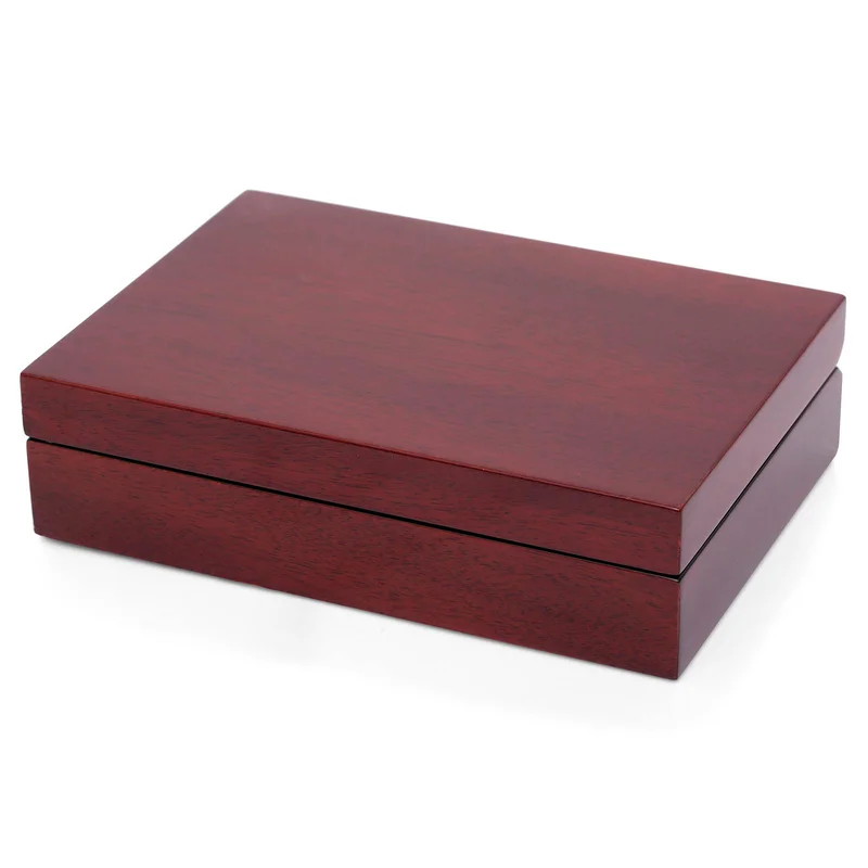 Cherry Wood Cufflinks Box for Men - Cufflink boxes