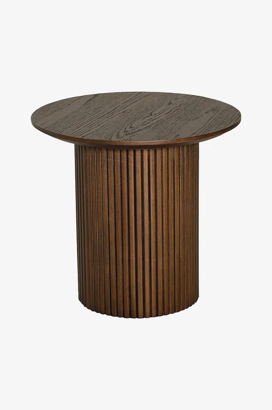 Nordic Furniture Group - Soffbord Scarlett Ø50 ek venner - Brun - Soffbord - Från Homeroom