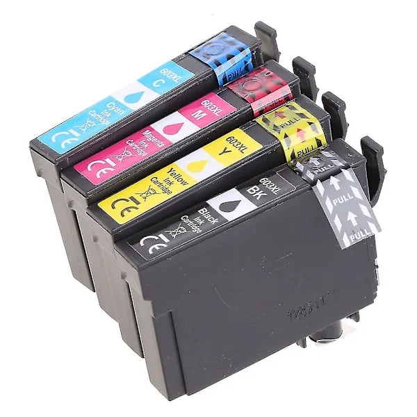 4-värilliset 603XL-mustekasetit Epson XP 2100 2105 3100 3105 4100 4105 -tulostimelle