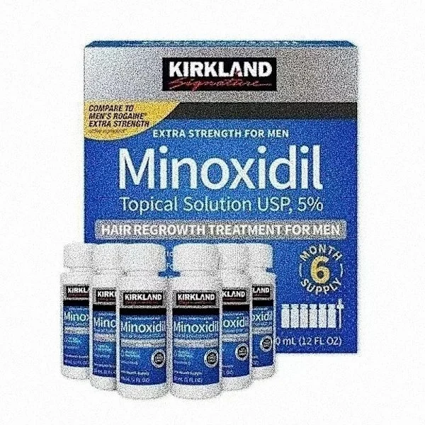 Kirkland Minoxidil Hårväxt- och Återväxtlösning (Kirkland Set)