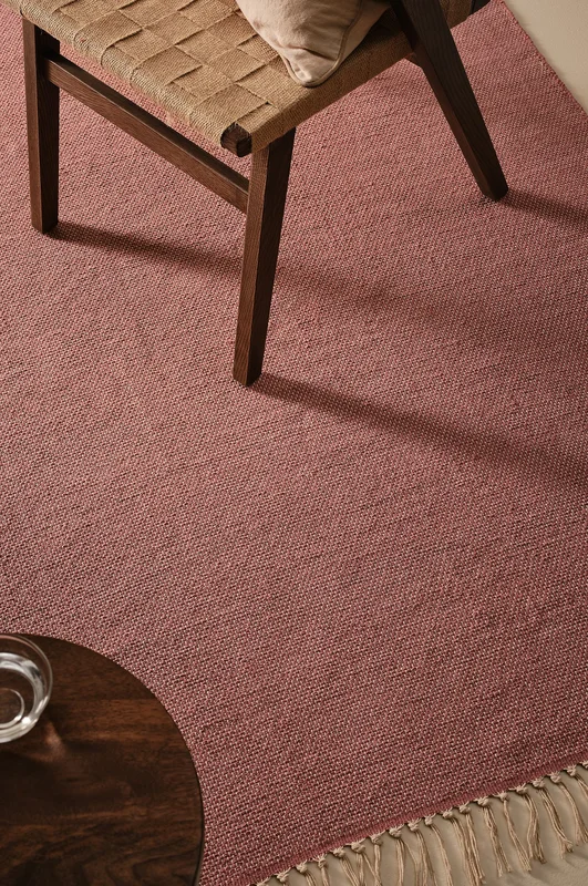 Jotex - Katoenen Tapijt Roze roze - TONE - Koop Katoenen vloerkleed bij Jotex