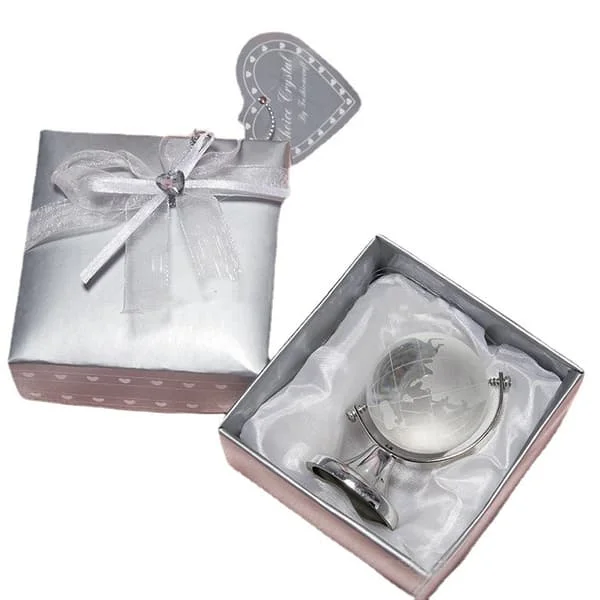 1-pack Crystal Glass Ball Office Desk Home Decor Gift Holiday Gift