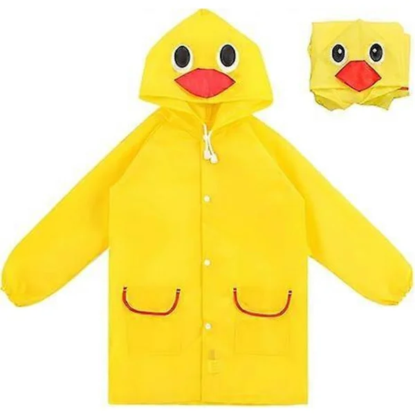 Kids Rain Jackets Girls Boys Raincoat Rain Poncho Toddler Rain Jacket 3D Cartoon Rain Suit Children Waterproof Overall Rainwear Suitable