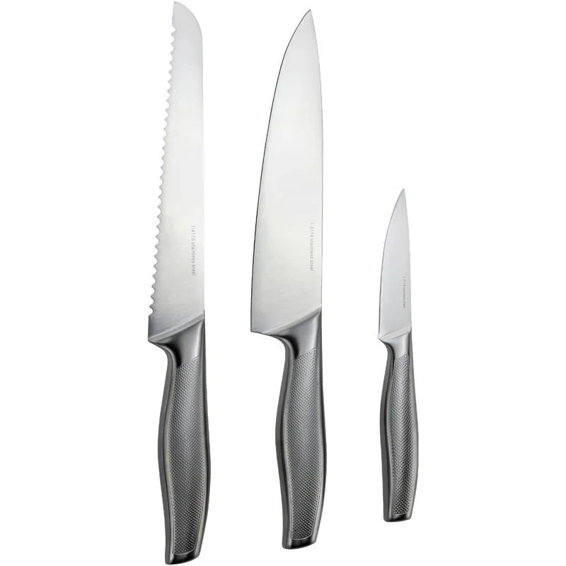 Essentials Knivset 3 delar, 1.4116-stål | Matlagning > Köksknivar > Knivset | Bagaren och Kocken