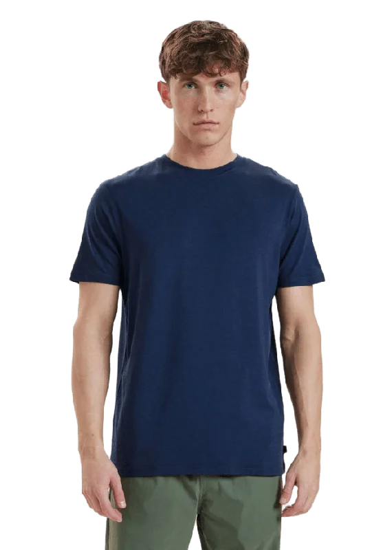 Resteröds O-neck T-shirt, Bambu, Fsc T-shirts Herr Blå XXL