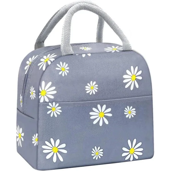 Lunch Bags for Women Insulated Cooler for Food, Water-Resistant Fabric Picnic Backpack for Women, Adults, Students, Work[HK]