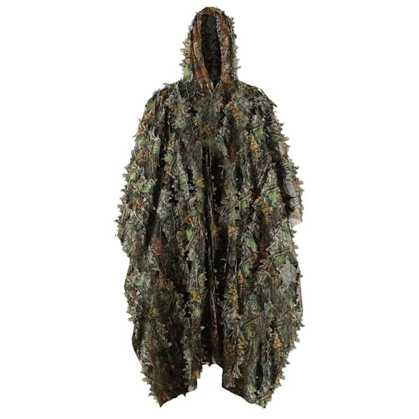 3D Camo Ghillie Poncho til jagt - Militær camouflage til mænd og kvinder-FY-
