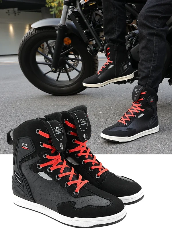 AliExpress - KEMIMOTO Reitschuhe für Herren, Motorradschuhe, kurze Stiefel, Sommer, atmungsaktiv, bequem, Knöchelschutz, kollisionssicher, 