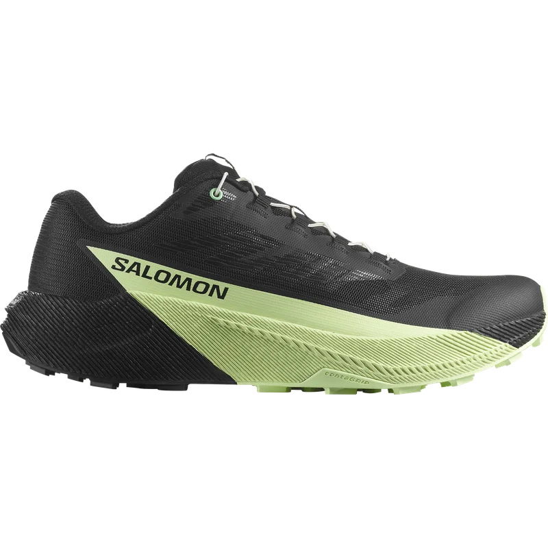 Salomon - Men's Trail Running Shoes Pulsar - Black / Black - 6.5