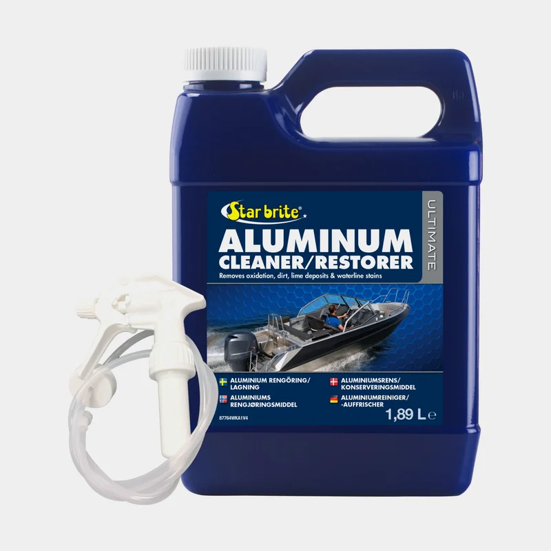 Aluminiumreiniger Star Brite Ultimate Aluminium Cleaner & Restorer, gebrauchsfertig, mit Sprühdüse, 1.89 Liter - Boot