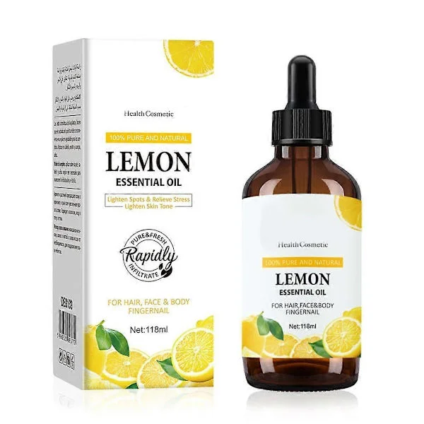 Rose Citron Rose Æterisk Olie Rosenolie til Diffuser Kropsmassage Bad 118ml