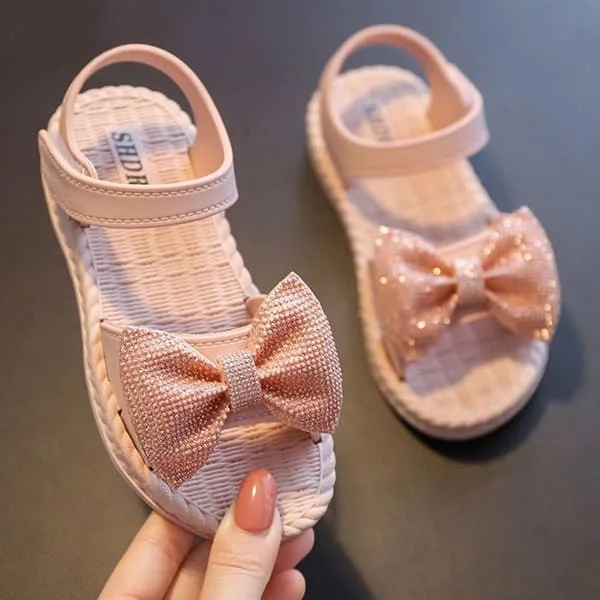 Rantasandaalit tyttöjen kengät PINK - spot ale