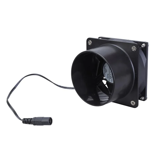 12V Fläkt Hem Tyst Inline Kanalfläkt Industriell Fläkt Badrum Kök