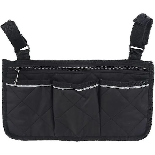Wheelchair Side Bag Storage Bag Mobility Aid Wheelchair Accessory Bag Universal Waterproof Side Bag For Storage