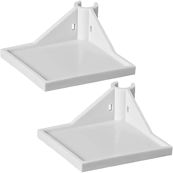 St Grow Tent Hjørnehylder, Hvid Grow Tent Hjørnehylde, Grow Tent Tilbehør, Grow Tent Stativ til Placering af Kameraer, Hygrometre