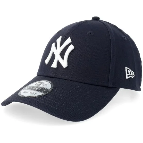 New Era - MLB Blauw adjustable Cap - New York Yankees 9FORTY Basic Navy Adjustable @ Hatstore