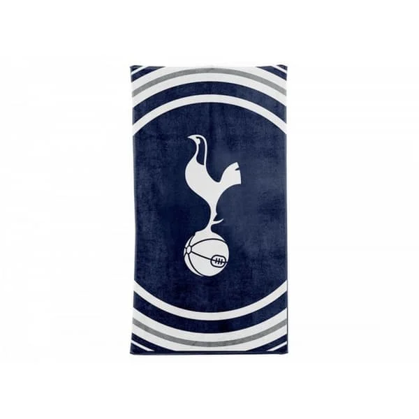 Tottenham Spurs FC Pulse Design Handduk One Size Blå Blu-FA3- Blå One Size