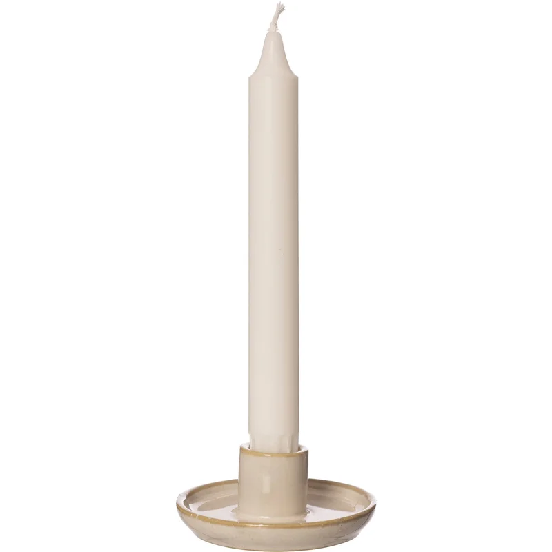 Ernst Ljusstake, 3,5 cm, naturvit | Inredning > Ljusstakar & Lyktor > Ljusstakar > Ljusstake | Bagaren och Kocken