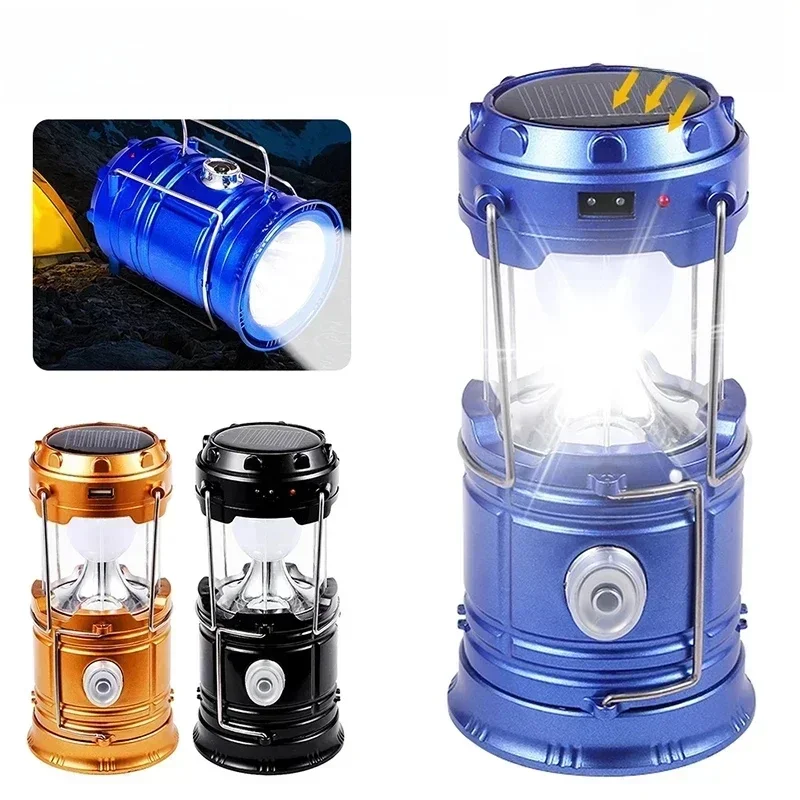 AliExpress - Lampe de Camping portative multifonctionnelle solaire lampe de tente LED lampe de poche Portable étanche lampe de travail alimentée 