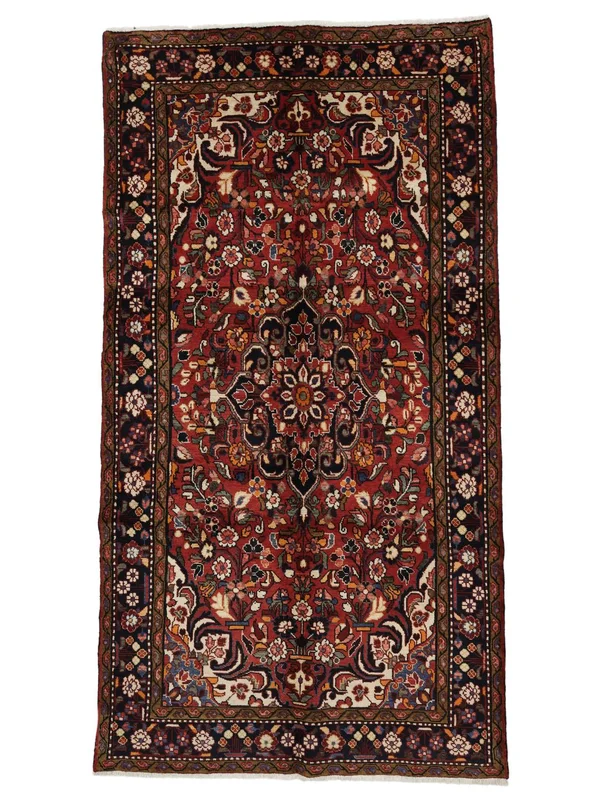 Lillian Matta Orientalisk Svart/Mörkröd (Ull, )
