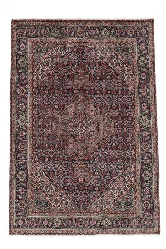 Medaljong Tabriz Matta 198X288 Ull