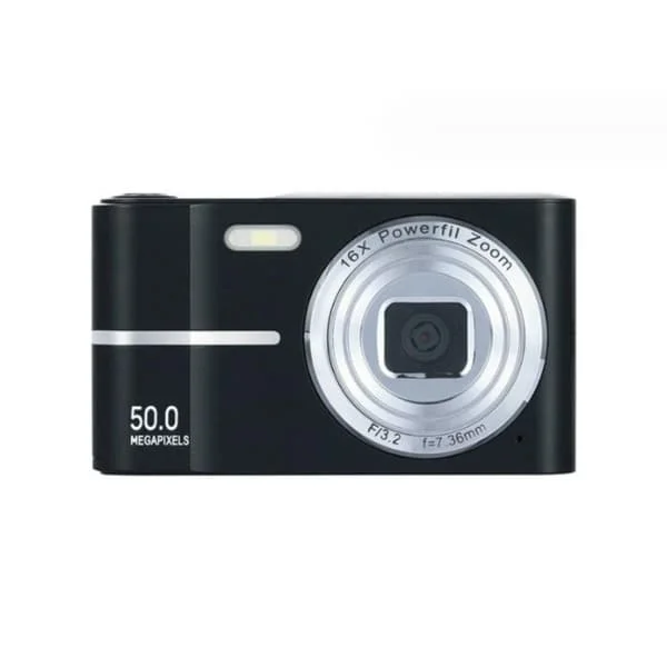 [LCS]Portable Classic Retro Digital Camera 4K 50MP 16x Digital Zoom 2.4 Inch Screen