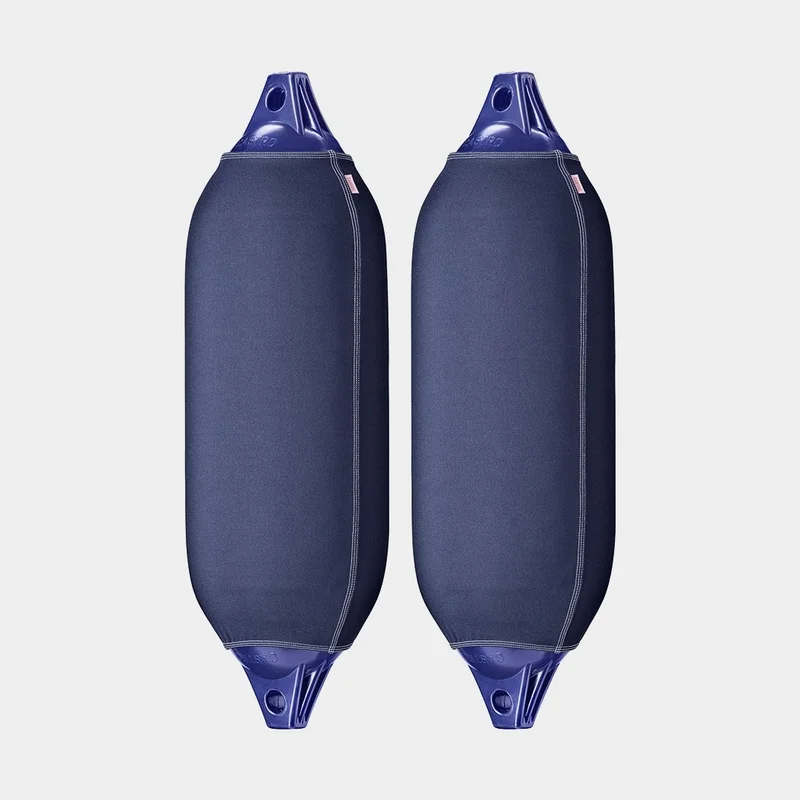 Fender Cover for cylindrical fender, F6 (100 cm x Ø27 cm), Castro, navy blue, 2-pack