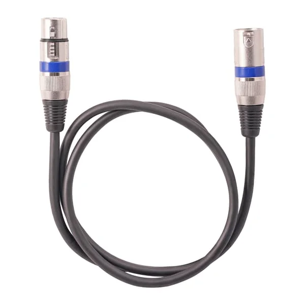 1-pack premium XLR till XLR-mikrofonkabel, XLR-kabel, mikrofonkabel, XLR-kabel (1,5 m)