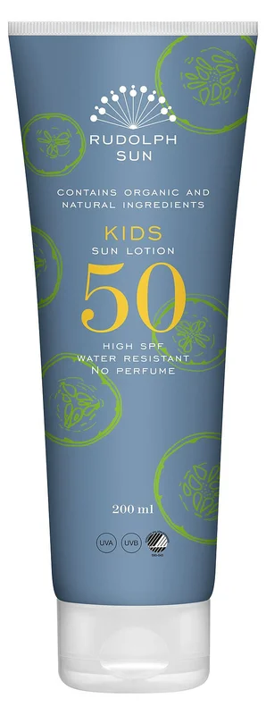 Rudolph Care Sun Kids Lotion SPF 50 200 ml, Børn & Forældre, Skincare Til Børn, Solcreme Til Børn